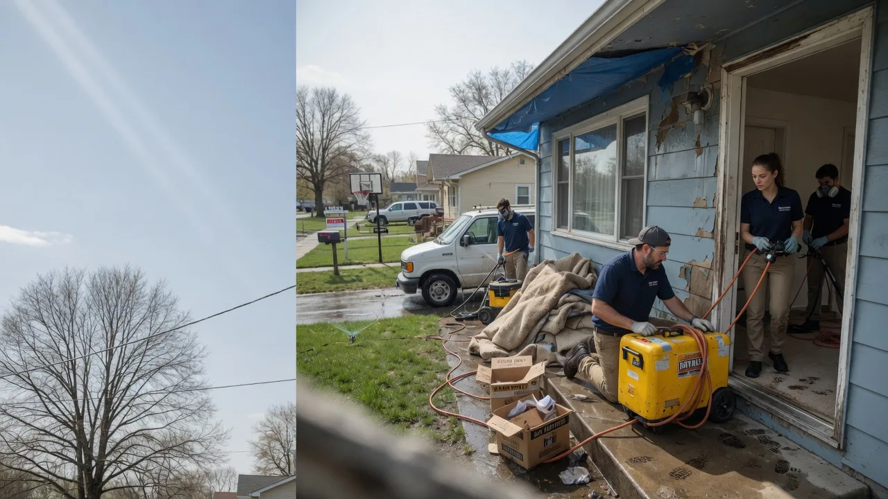 Basement Flood Cleanup in Nicholson, PA near me